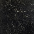 Achim Importing Co Achim Nexus Self Adhesive Vinyl Floor Tile 12in x 12in, Black with White Vein Marble, 20 Pack FTVMA40920